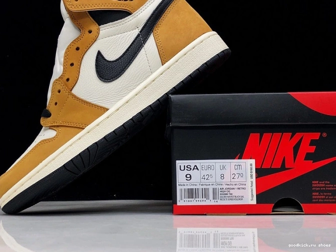 of Year High 1 Retro Air the Rookie 555088-700 Jordan OG 0706